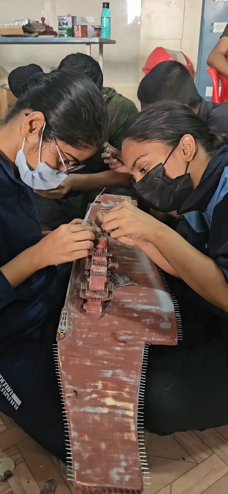 INS Vikramaditya construction 8